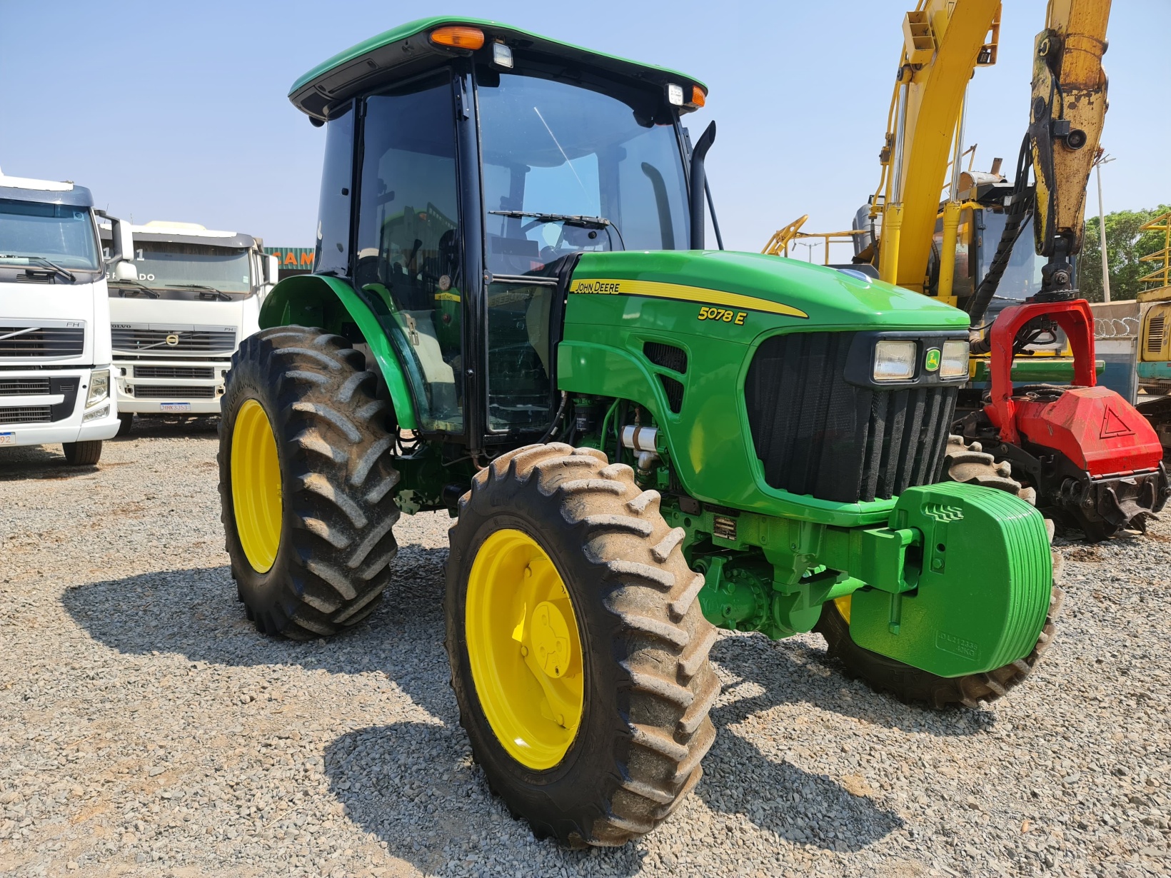 TRATOR JOHN DEERE 5078 E 85CV 2016
